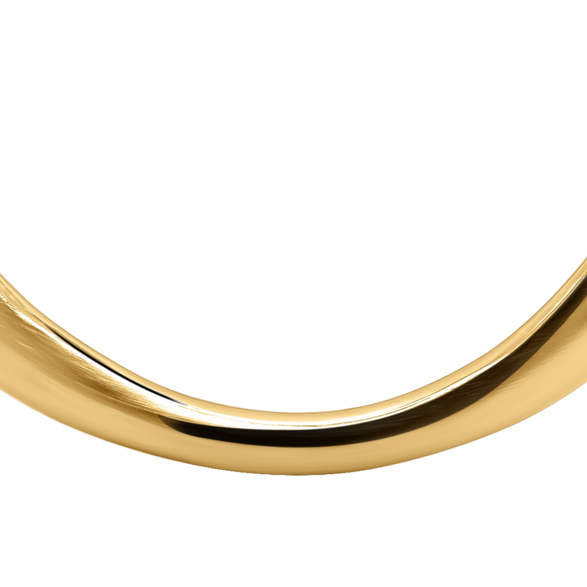 Armband Damen Edelstahl Lous Gold - Detail der offenen Form