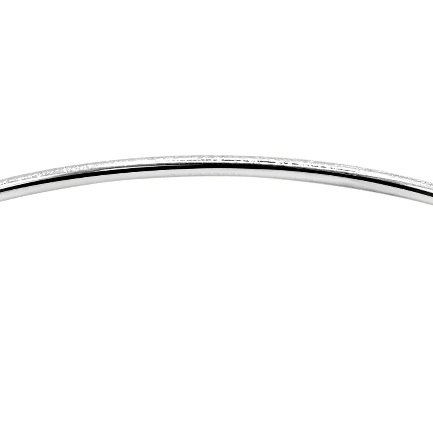Armband Damen Edelstahl Aelia in Silber - Detail des offenen Reifs
