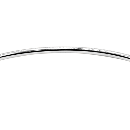 Armband Damen Edelstahl Aelia in Silber - Detail des offenen Reifs