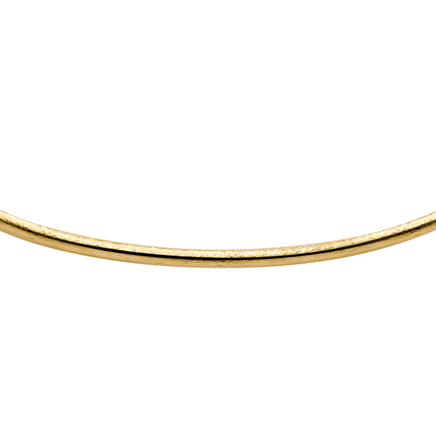 Armband Damen Edelstahl Aelia in Gold - Detail des offenen Reifs