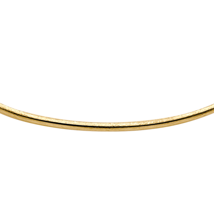 Armband Damen Edelstahl Aelia in Gold - Detail des offenen Reifs