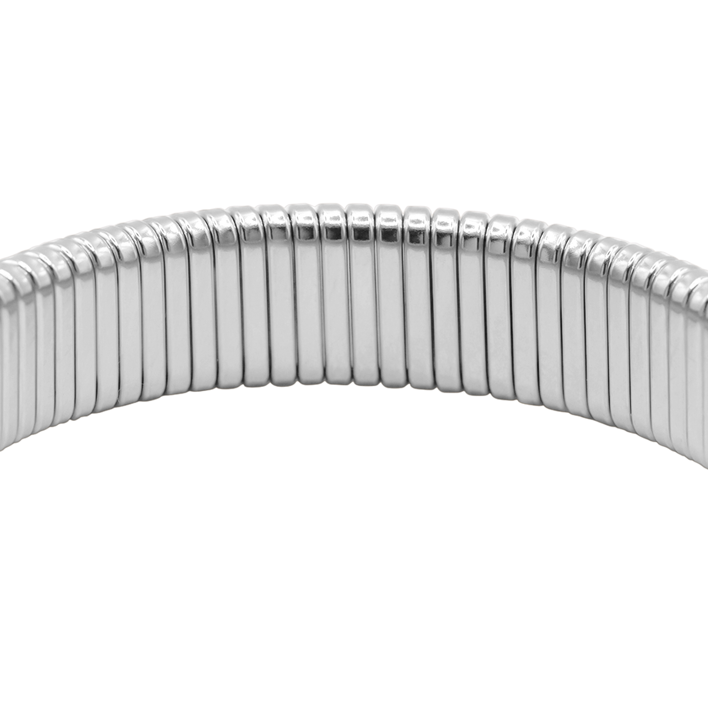 Armband Damen Edelstahl Alessa Silber gestylt zum Outfit