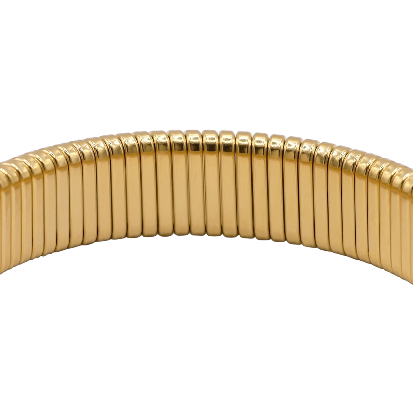 Armband Damen Edelstahl Alessa Gold gestylt zum Outfit