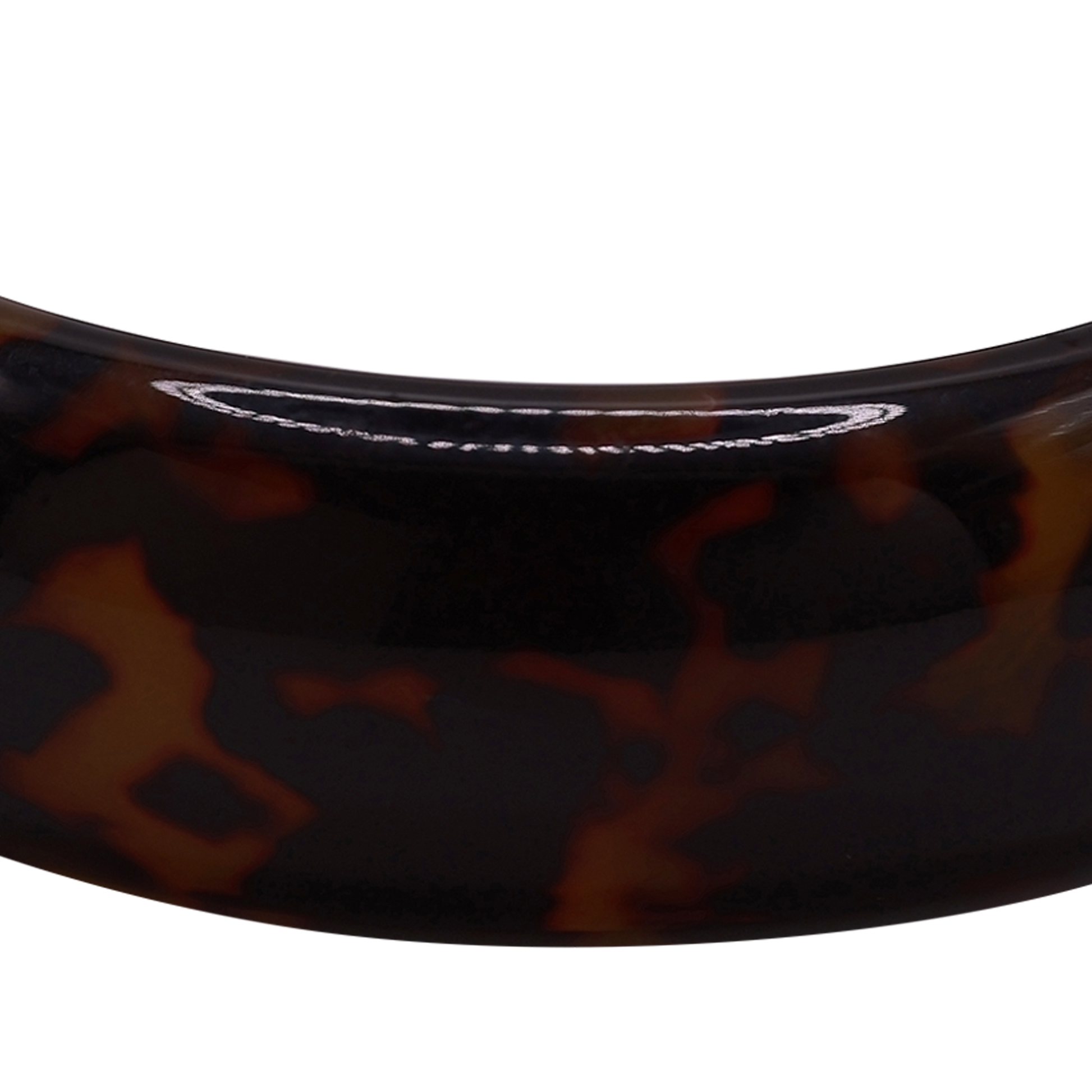 Armband Damen Resin Hildi in Smoked Topaz - Oberflaeche im Detail