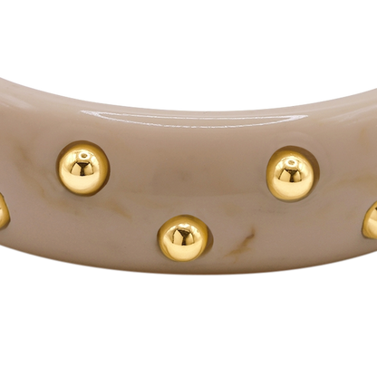 Armband Damen Resin Maeve in Light Colorado Topaz - Armreif im Detail