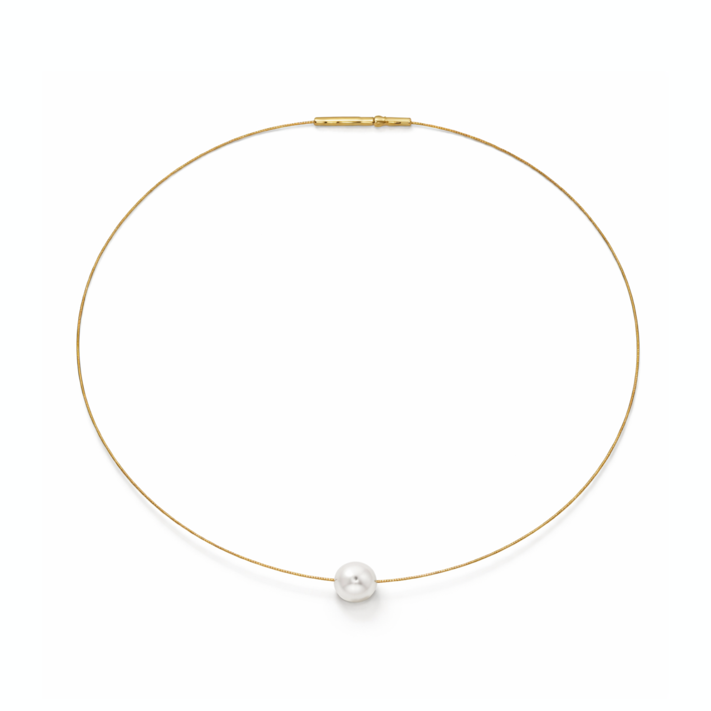 Kette mit weißer Perle