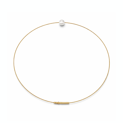 Kette mit weißer Perle