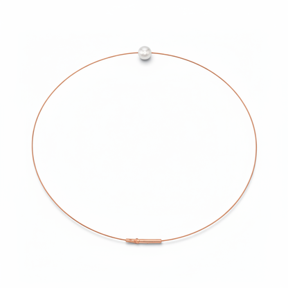 Kette mit weißer Perle