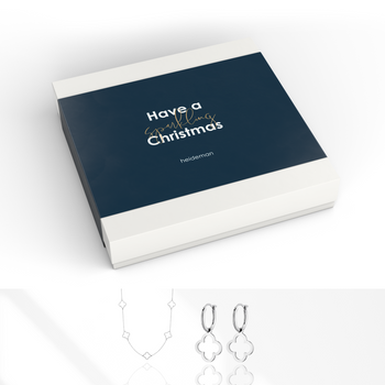 Geschenkbox X-MAS Kleeblatt