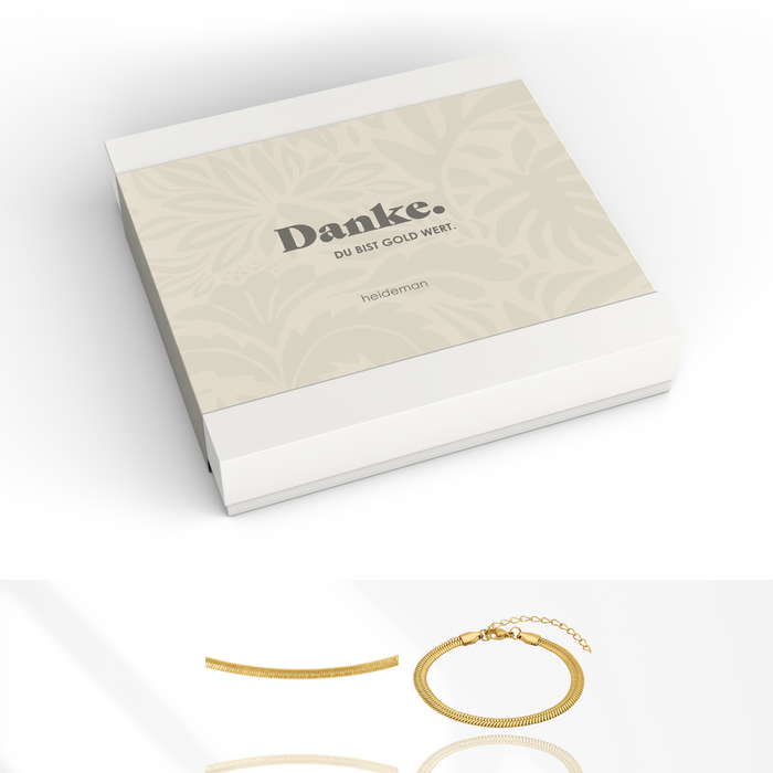 Geschenkbox Danke Basic