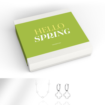 Geschenkbox Spring Kleeblatt