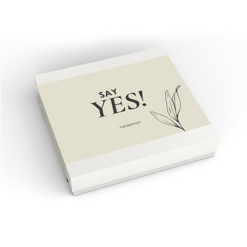 DIY Geschenkbox Say Yes