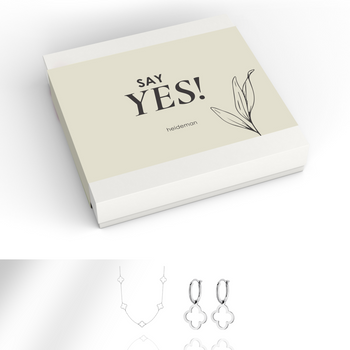 Geschenkbox Say Yes Kleeblatt