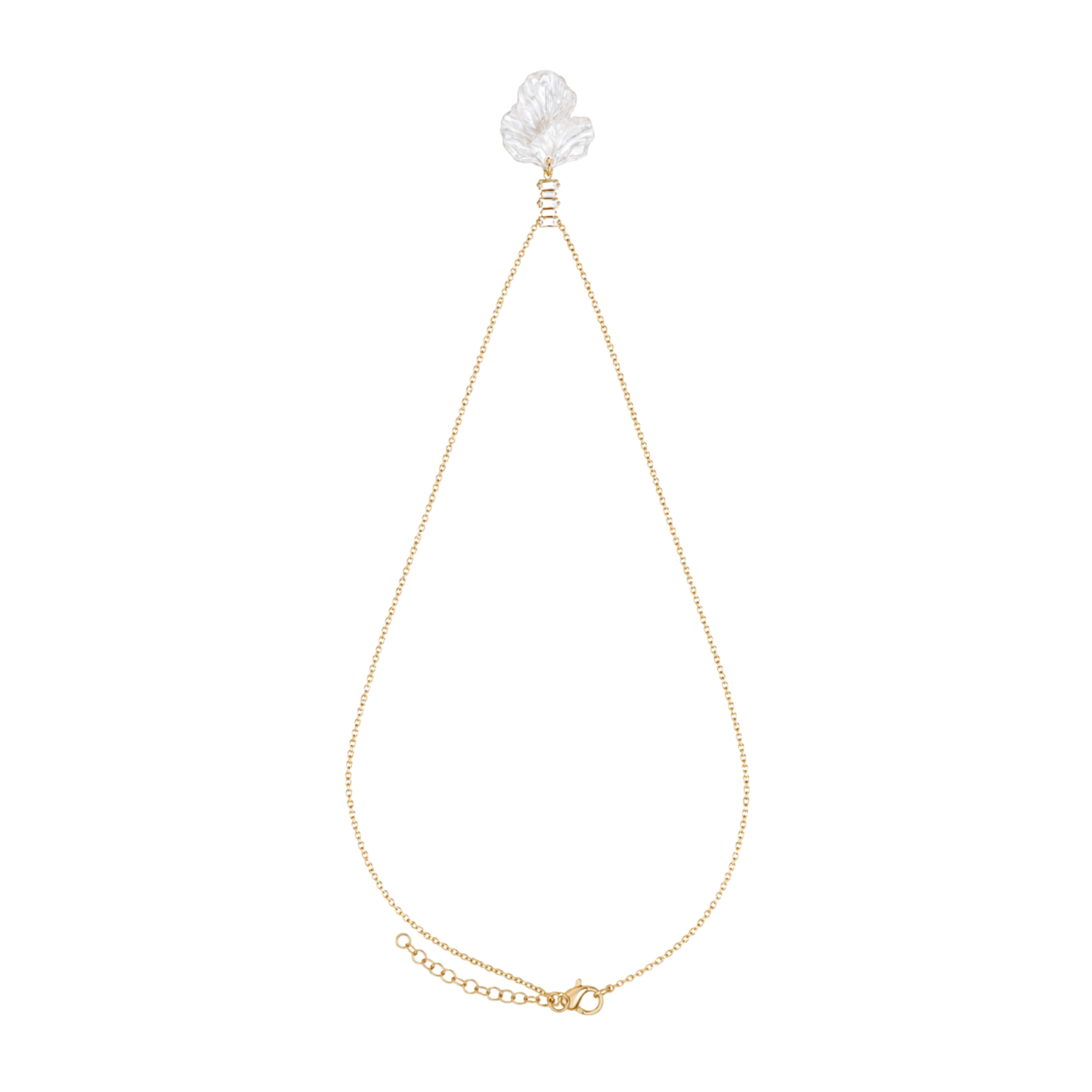 Halskette Damen Edelstahl Beryl in Gold in der Geschenkbox