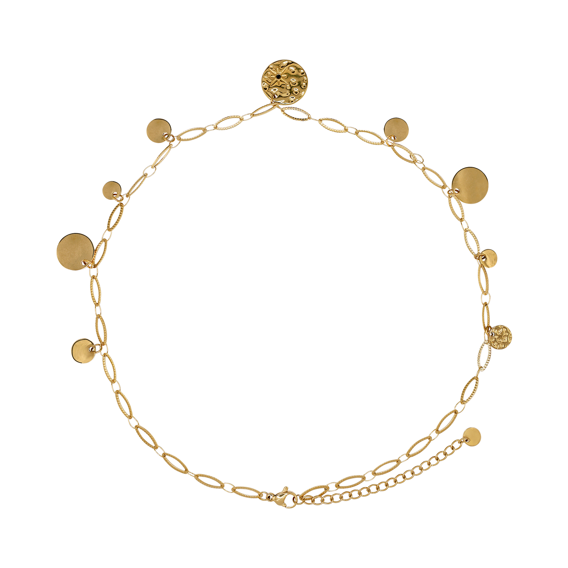 Halskette Damen Gold Selene in Gold mit Geschenkbox
