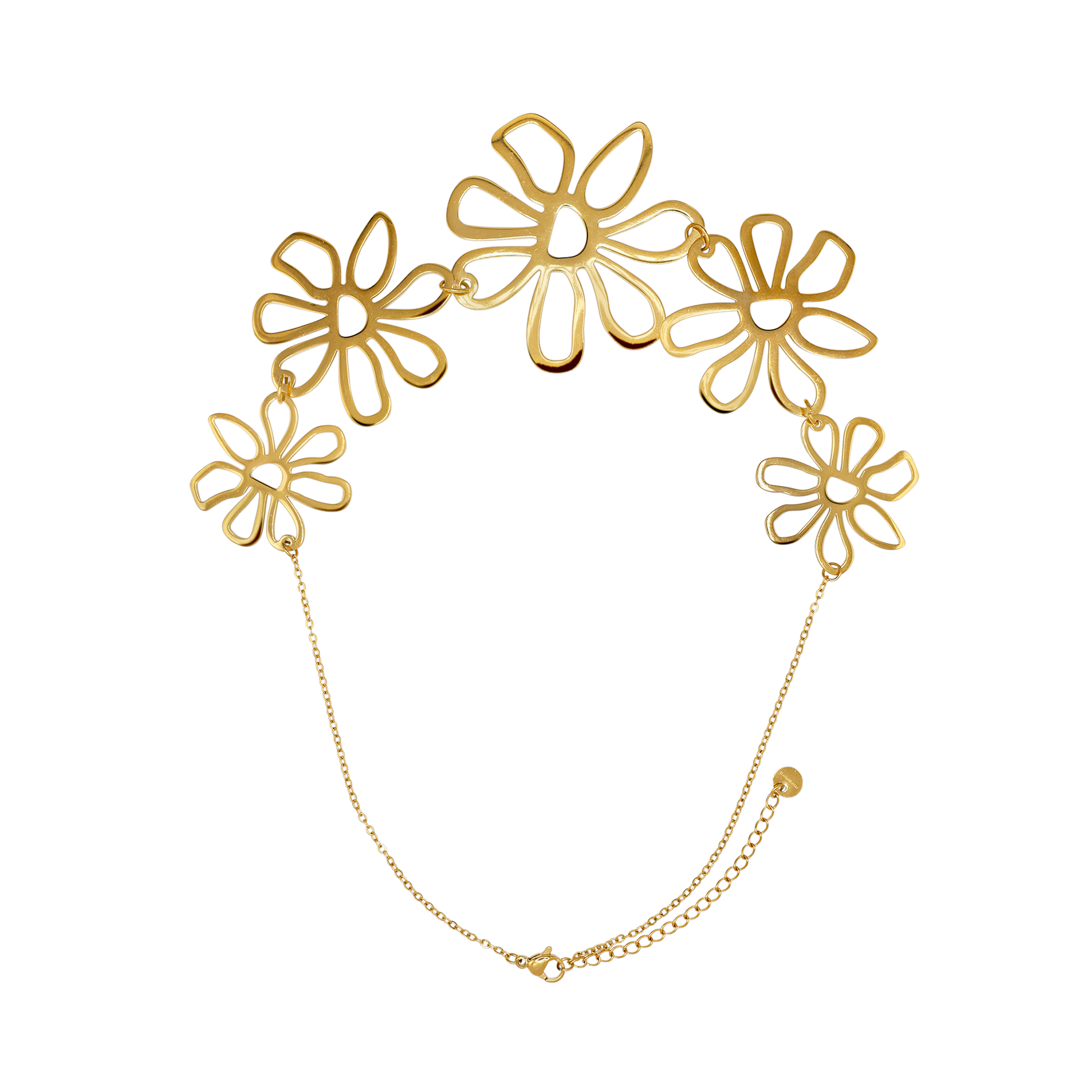 Halskette Damen Gold Arna in Gold mit Geschenkbox