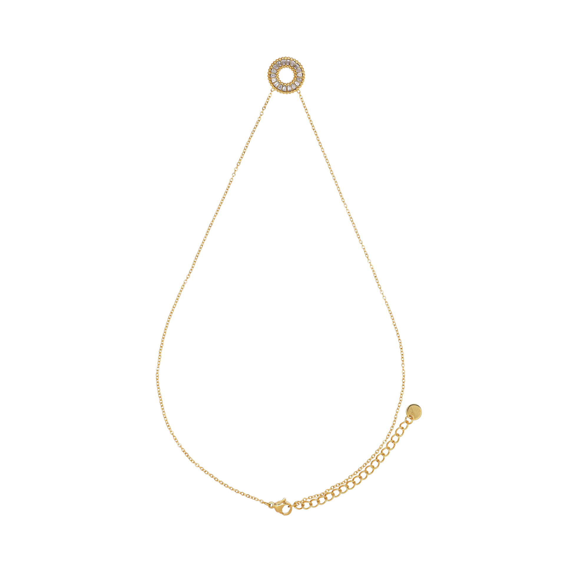 Halskette Damen Gold Fauna in Gold in der gratis Heideman Geschenkbox