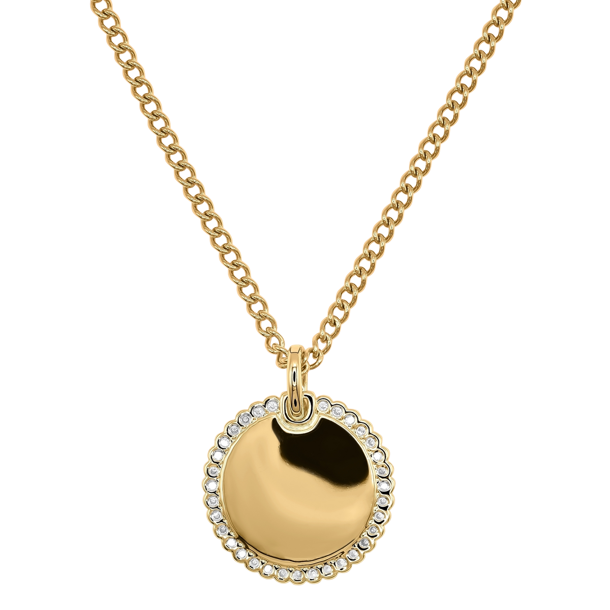 Halskette Damen Edelstahl Fiorella in Gold - Produktbild