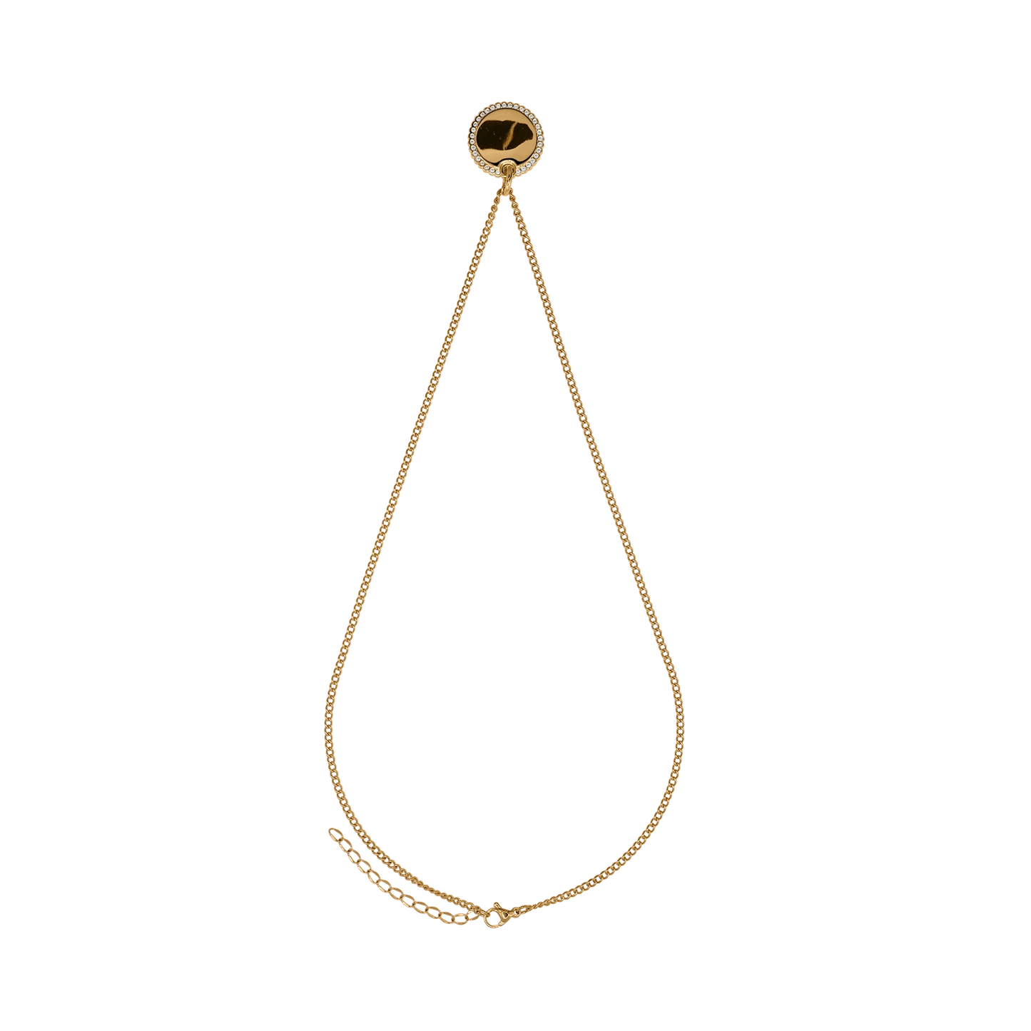 Halskette Damen Edelstahl Fiorella in Gold mit gratis Geschenkbox