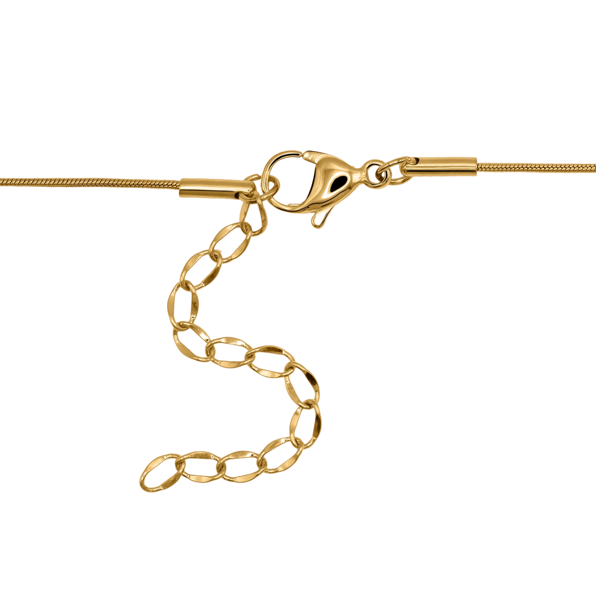 Damen Kette Solene Gold stilvoll kombiniert