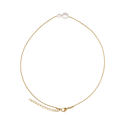 Kette Damen Edelstahl Solene Gold in der gratis Geschenkbox
