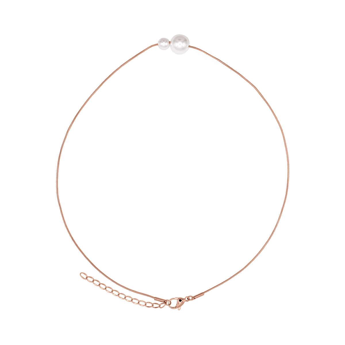 Kette Damen Edelstahl Solene Rosé in der gratis Geschenkbox