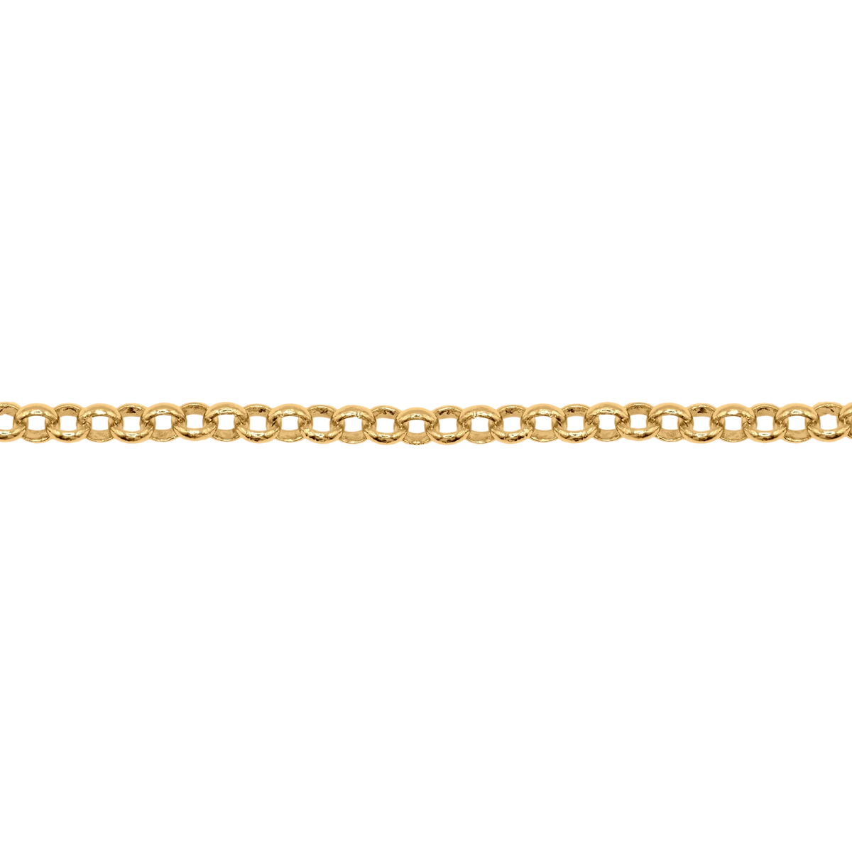 Halskette Damen Edelstahl Noelie in Gold mit filigraner Gliederkette - Produktbild