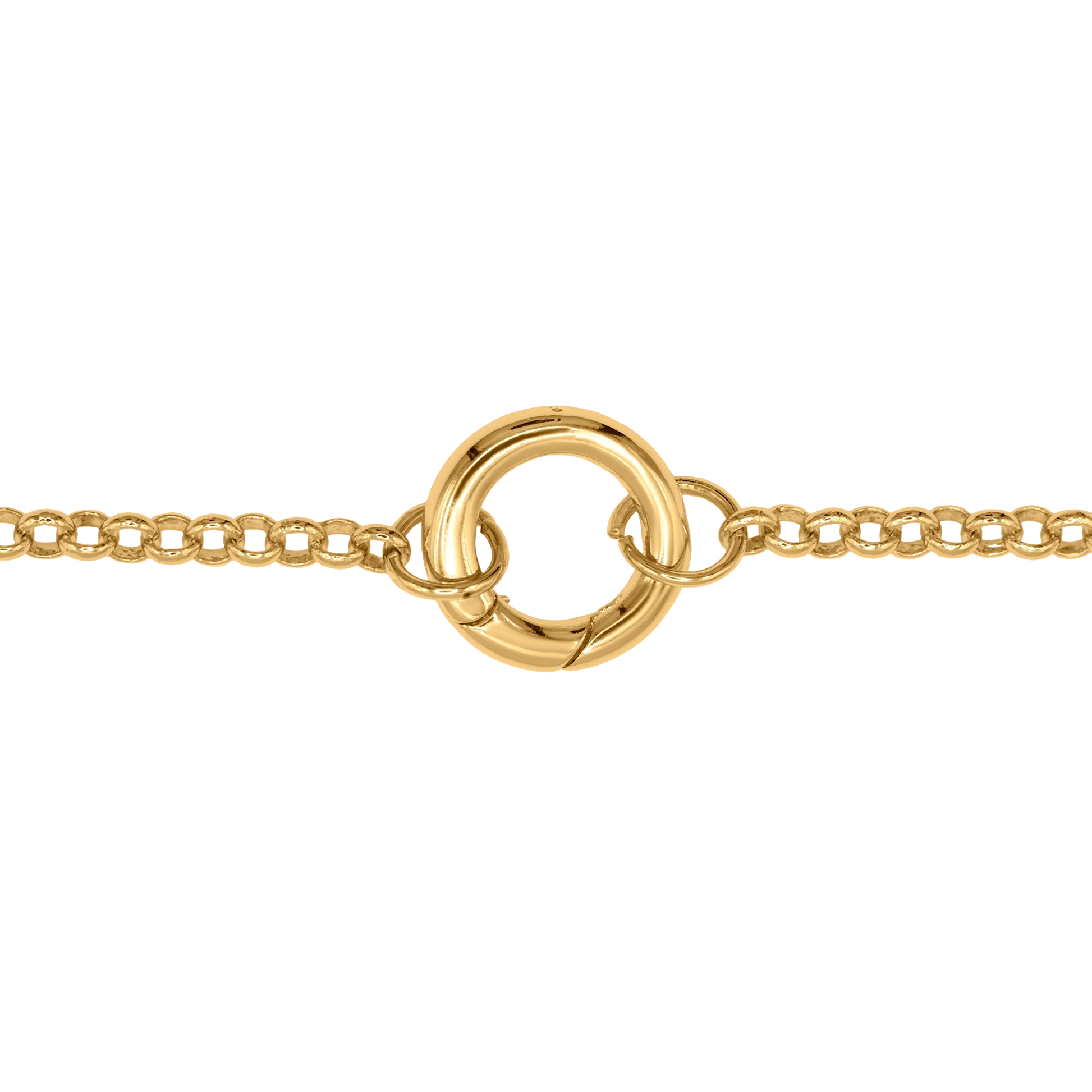 Halskette Damen Edelstahl Noelie in Gold - gestylt im Look