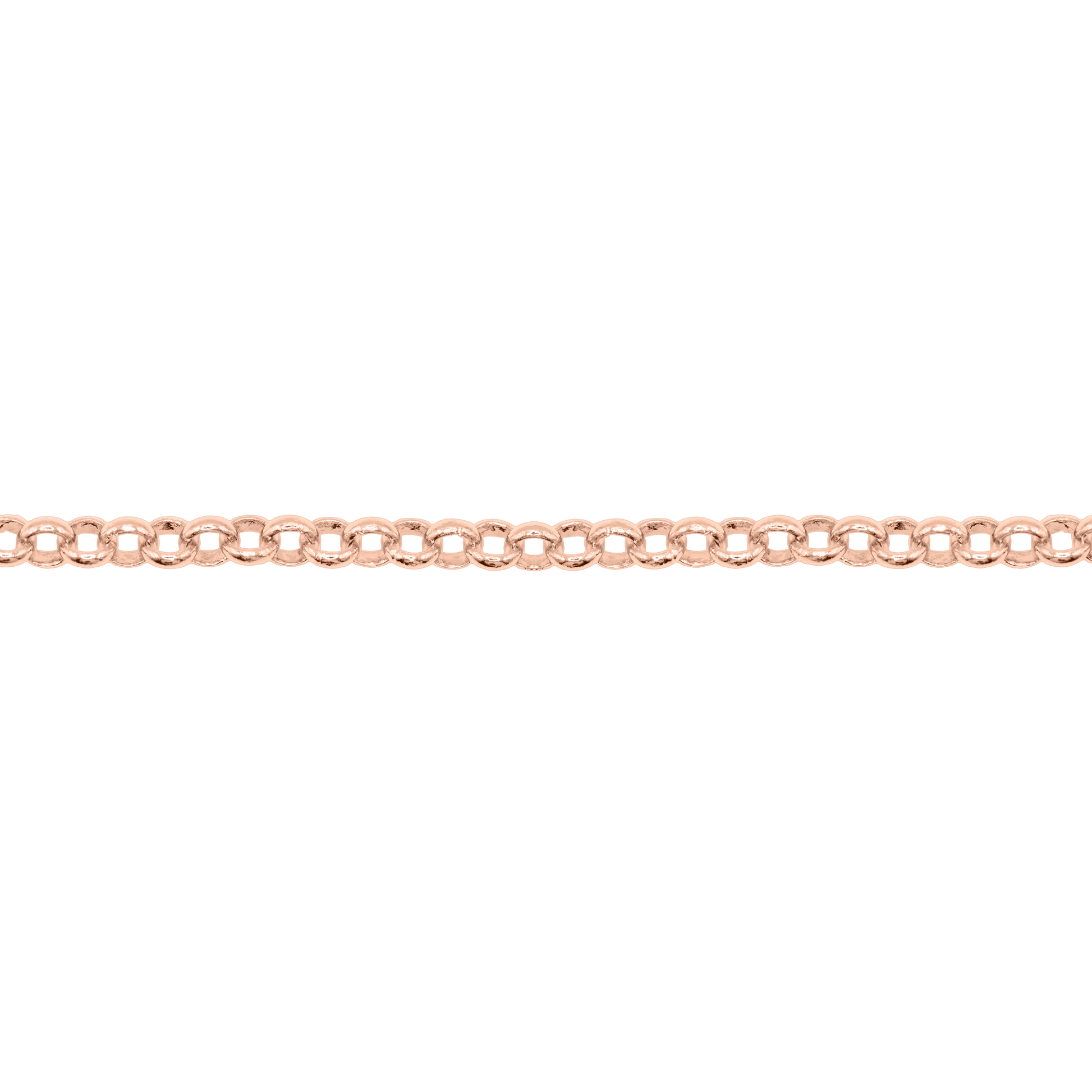 Halskette Damen Edelstahl Noelie in Rose mit filigraner Gliederkette - Produktbild