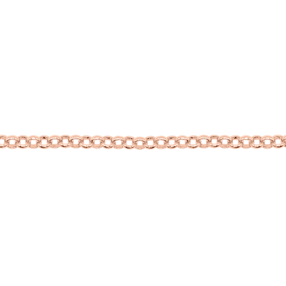 Halskette Damen Edelstahl Noelie in Rose mit filigraner Gliederkette - Produktbild