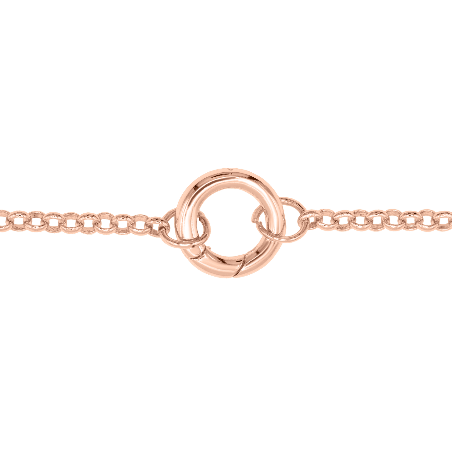Halskette Damen Edelstahl Noelie in Rose - gestylt im Look