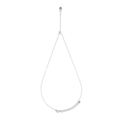 Halskette Damen Edelstahl Eulalie in Silber - in der Geschenkbox