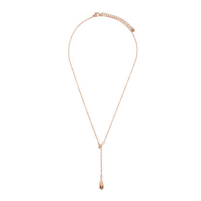 Halskette Damen Edelstahl Eulalie in Rose - Verschluss im Detail