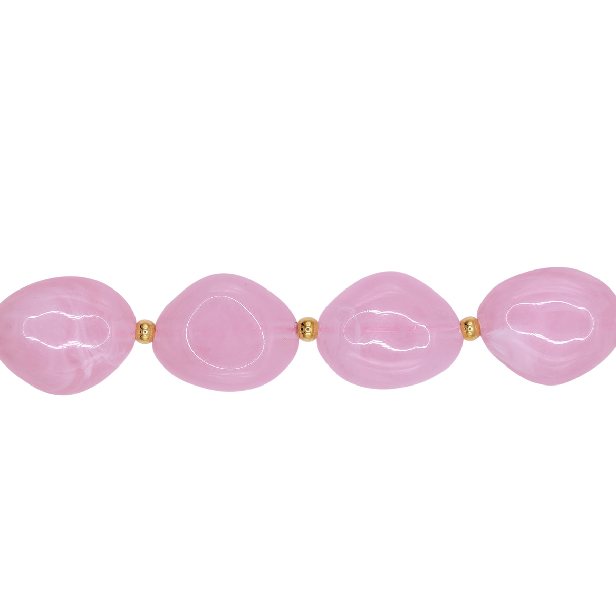 Halskette Damen Gold Xenia Light Rose - Karabinerverschluss im Detail