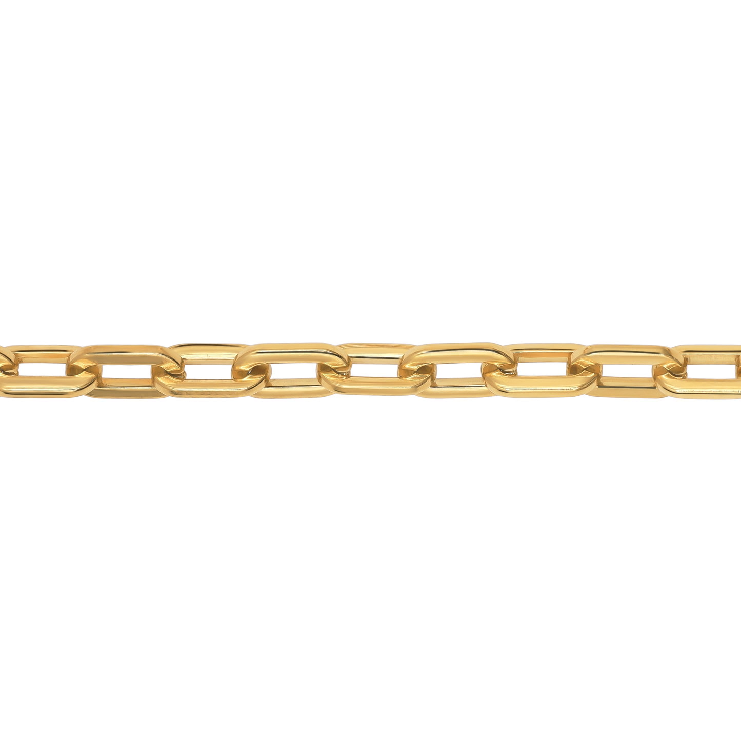 Halskette Damen Edelstahl Azra in Gold als Gliederkette - Produktbild