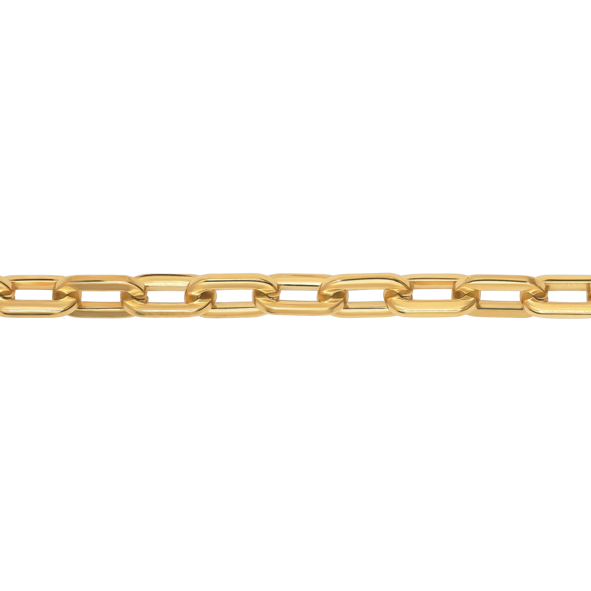 Halskette Damen Edelstahl Azra in Gold als Gliederkette - Produktbild