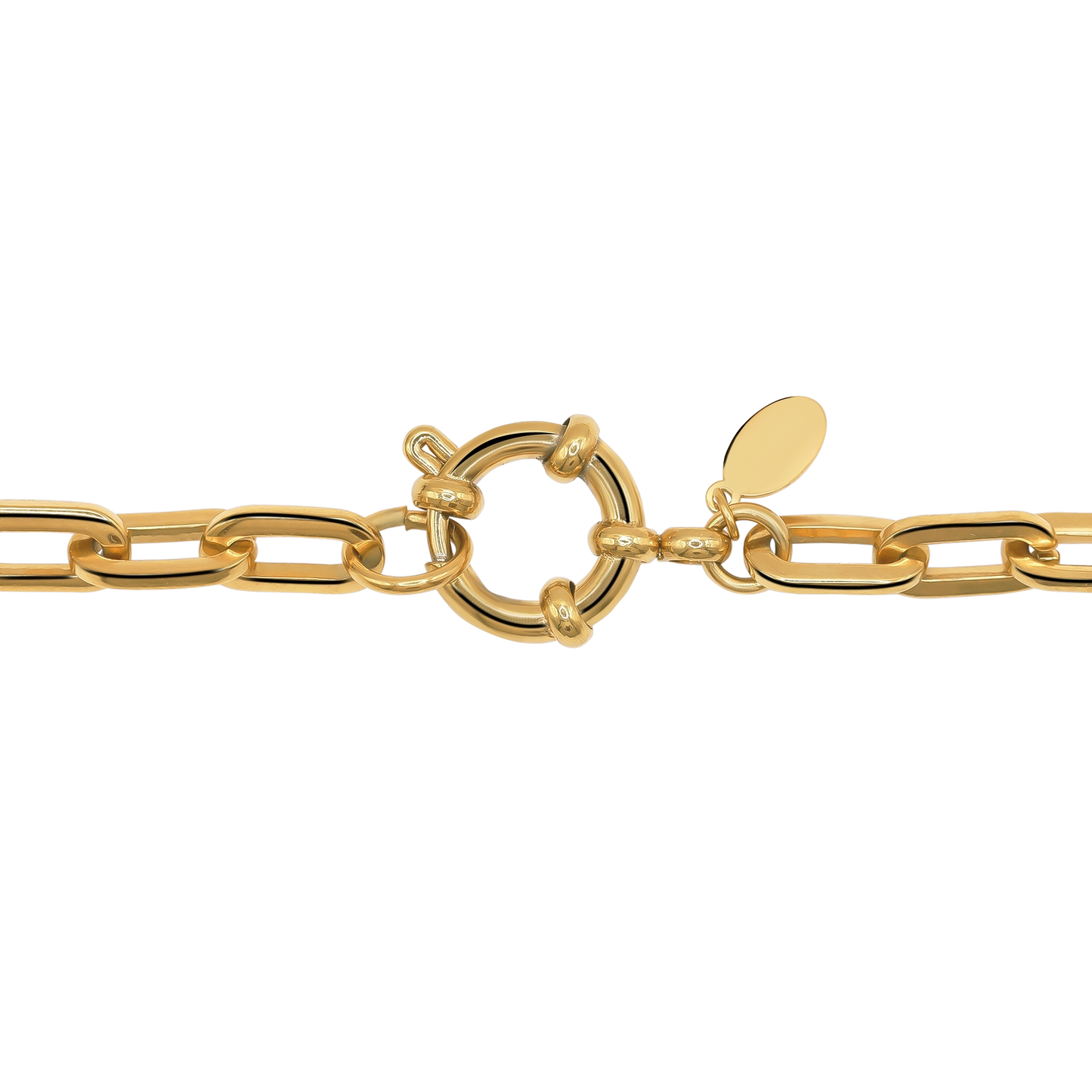 Halskette Damen Edelstahl Azra Gold elegant gestylt