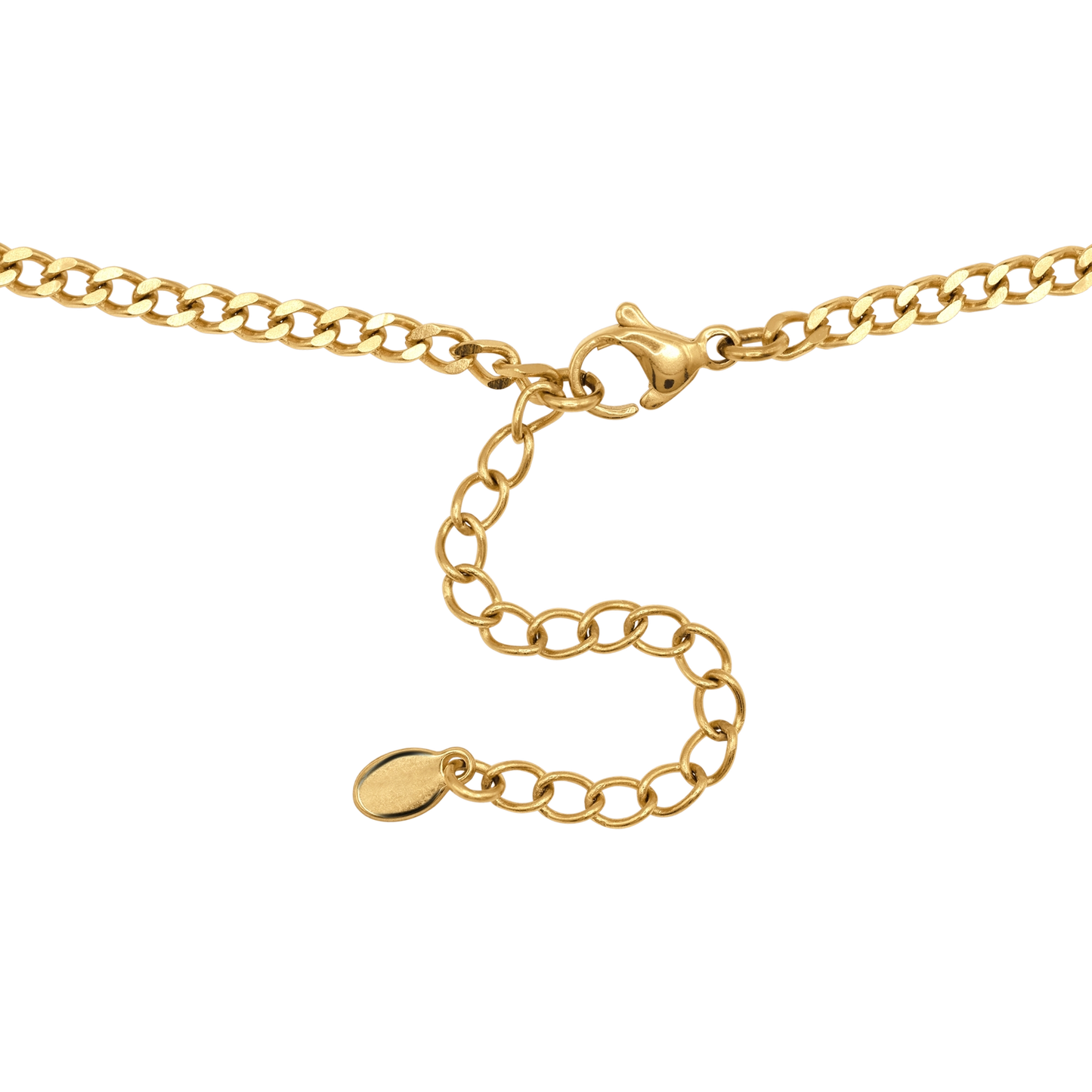 Halskette Damen Gold Eleonora - gestylt im Look