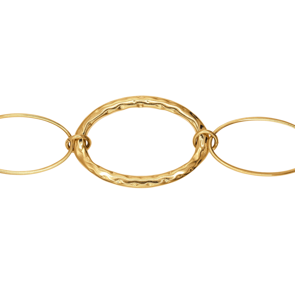 Halskette Damen Gold Caroline lange Gliederkette - Produktbild