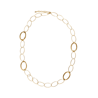 Halskette Damen Gold Caroline - Karabinerverschluss im Detail