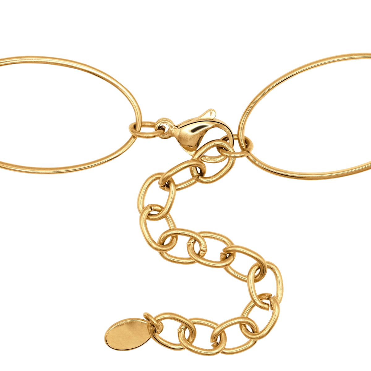 Halskette Damen Gold Caroline gestylt zum Outfit