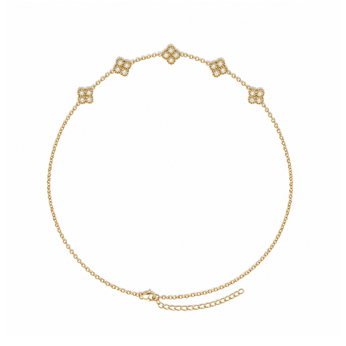 Halskette Damen Gold Orelia - gestylt im Look