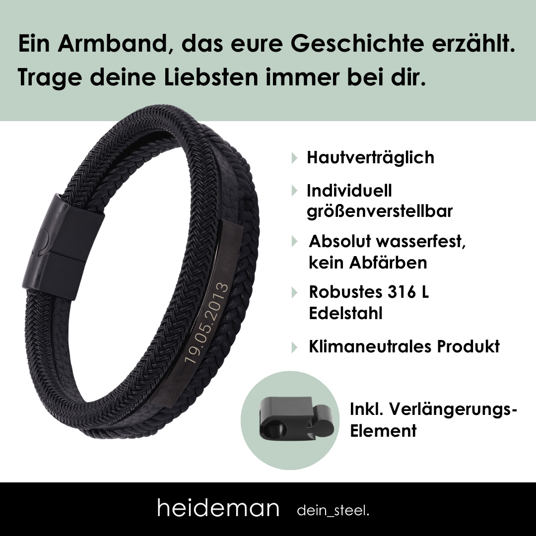 Lederarmband Bela