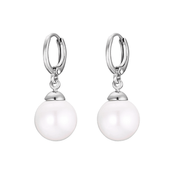 Ohrringe Alenia mit weißer Perle
