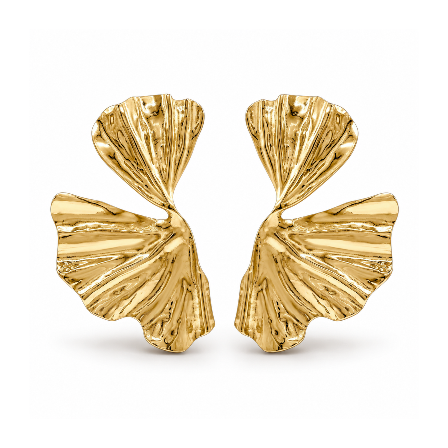 Minimalistische Ohrstecker Gold – Heideman Daria