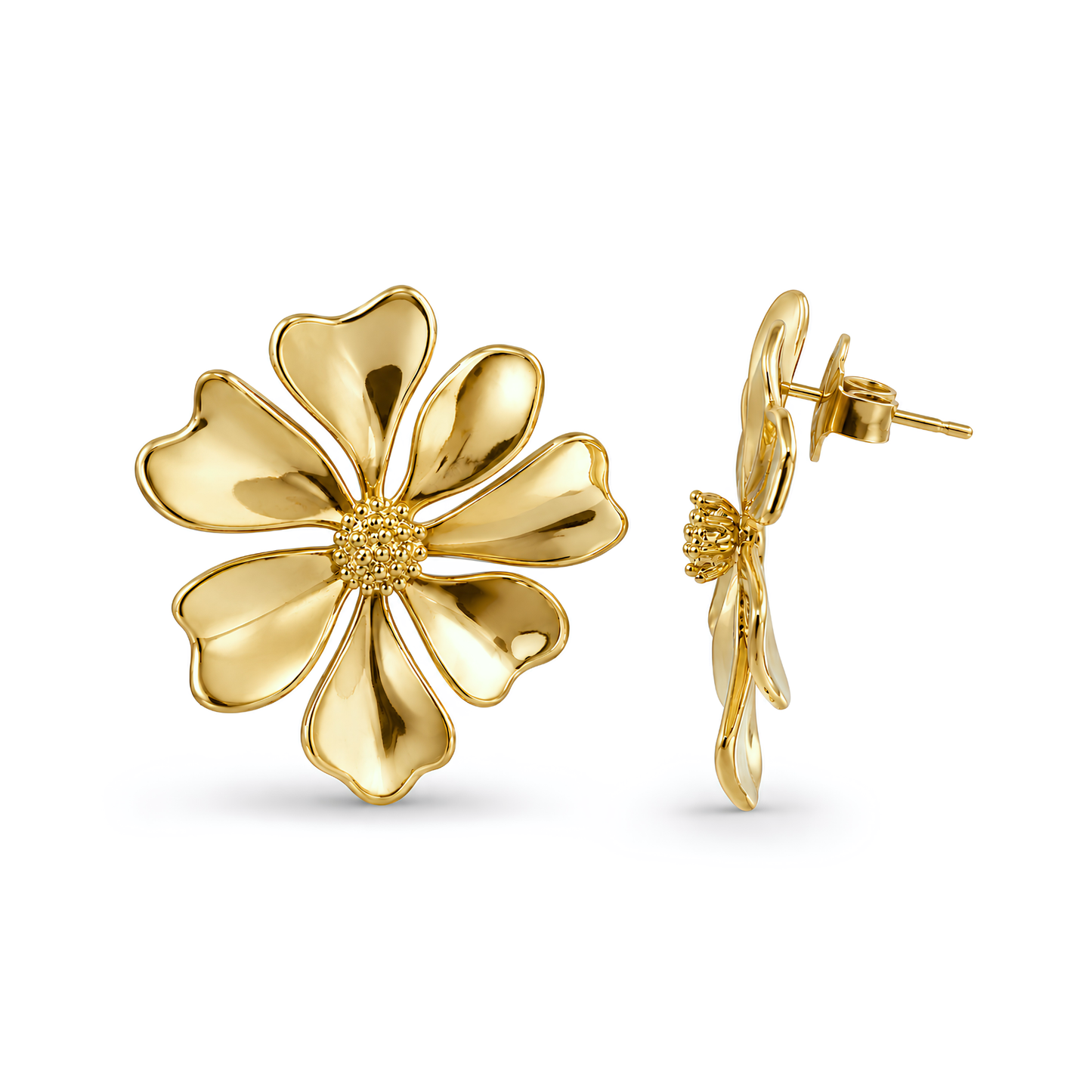 Ohrringe Damen Gold – Heideman Fia Ohrstecker aus Edelstahl