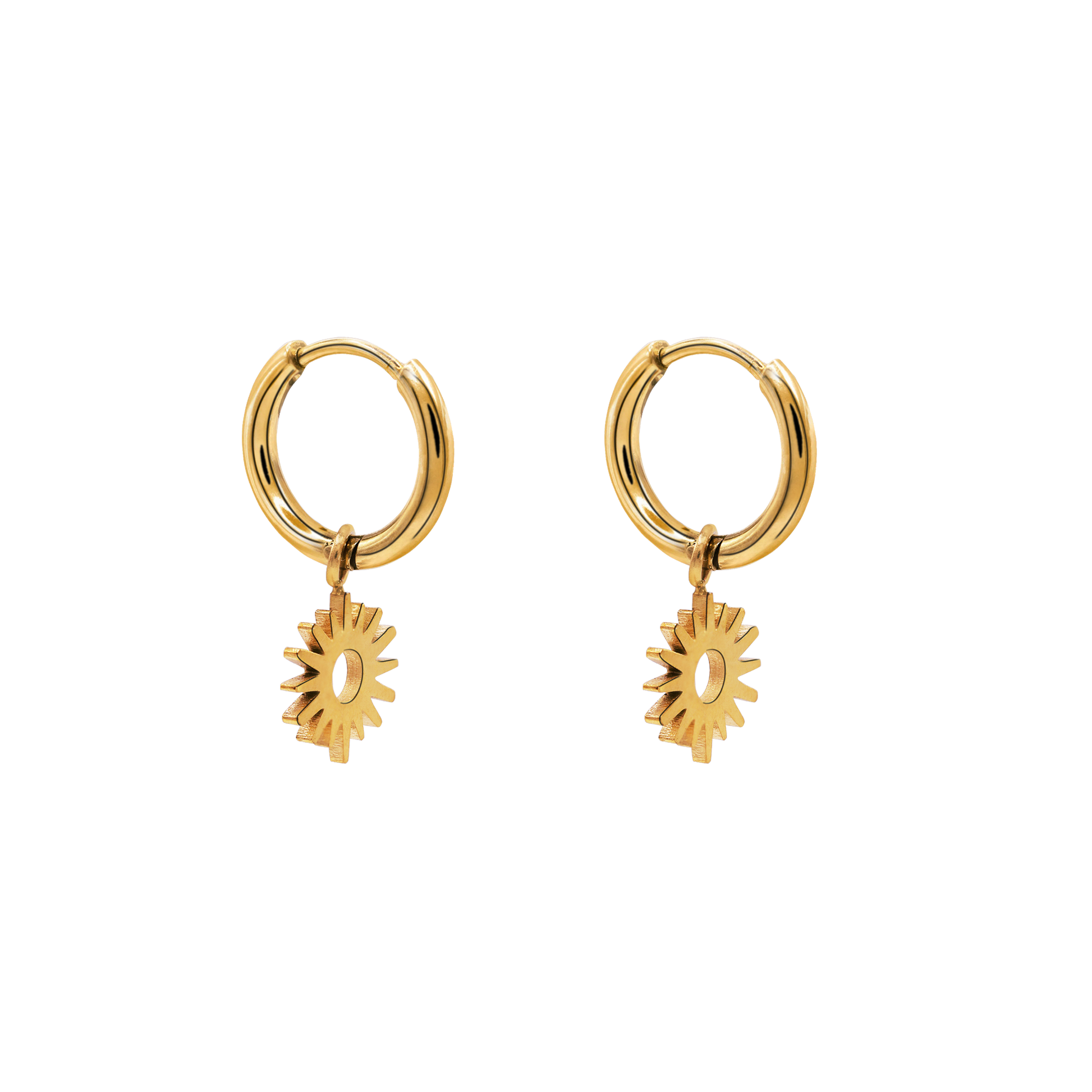 Ohrringe Damen Edelstahl Tamea in Gold – mit Geschenkbox