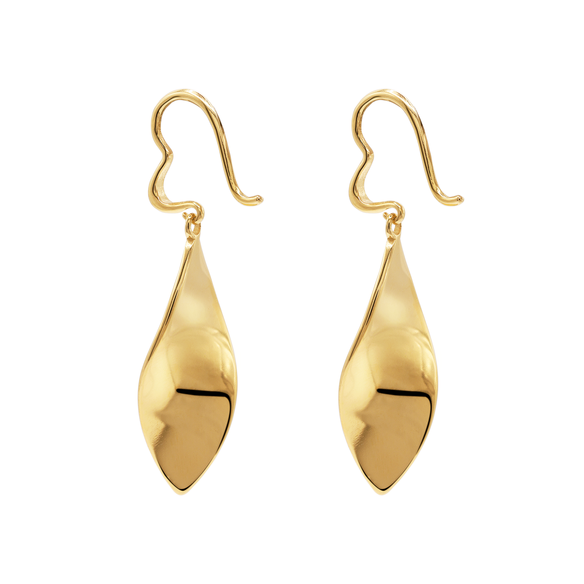 Ohrringe Damen Edelstahl Esma in Gold - in der Heideman Geschenkbox