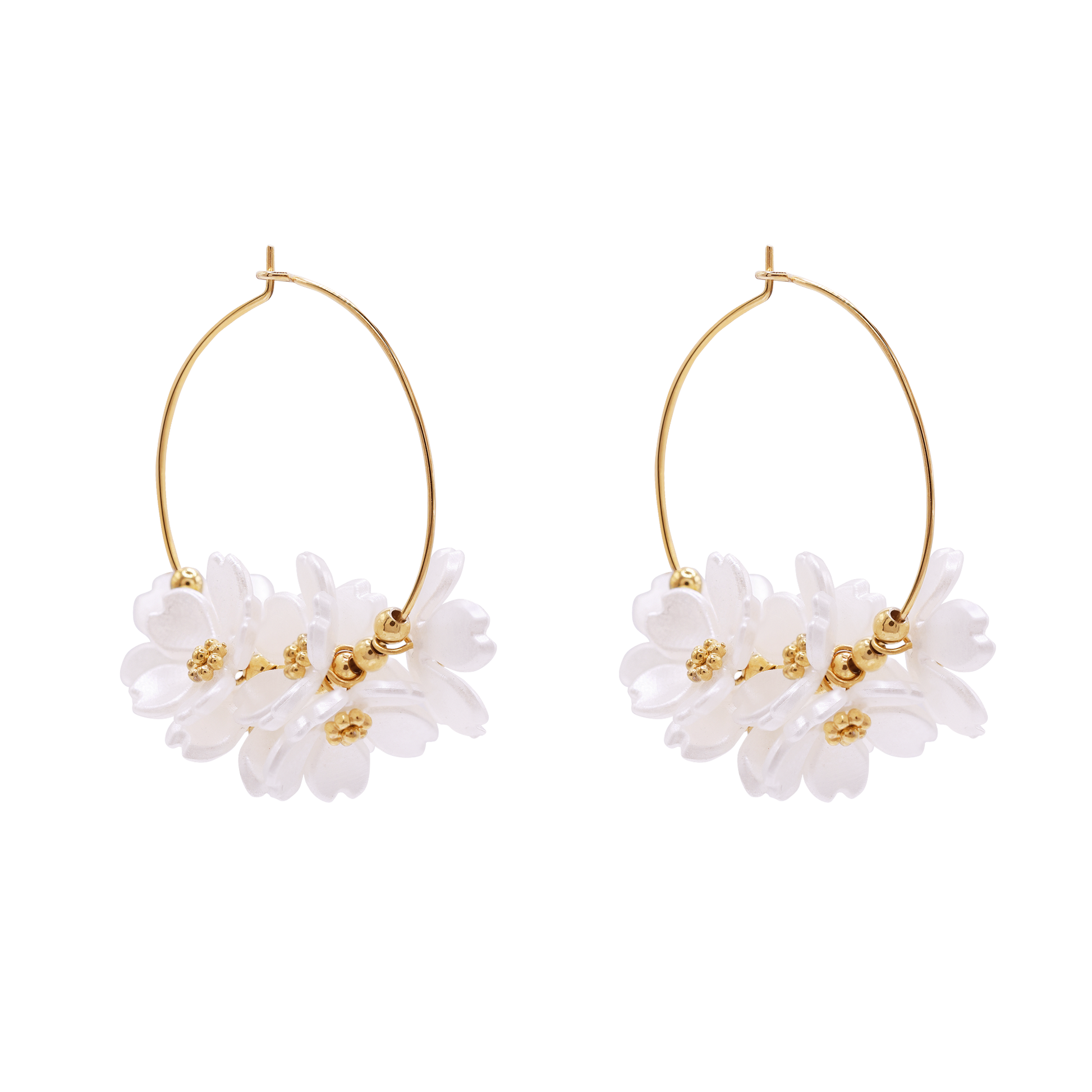 Ohrringe Damen Edelstahl Luciana in Gold – mit Geschenkbox