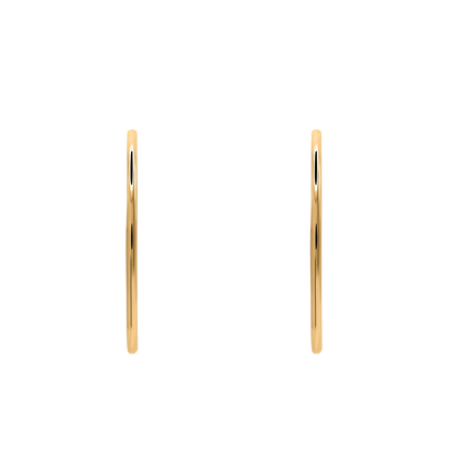 Ohrringe Damen Edelstahl Elide in Gold - Verschluss im Detail